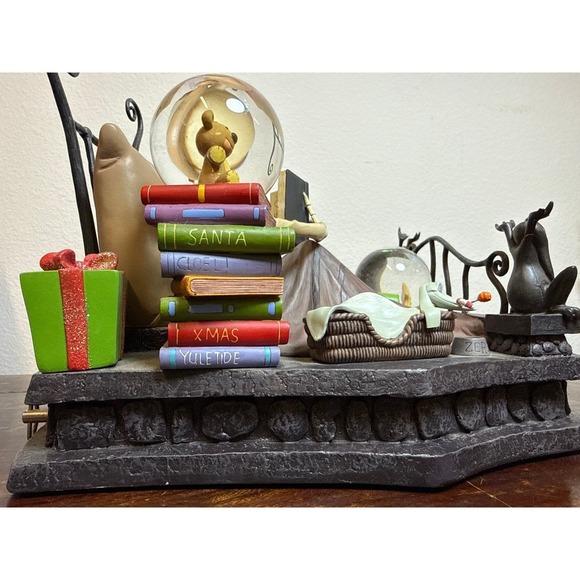 Disney Nightmare Before Christmas Jack Skellington Zero Bed Scene Sculpture - Picture 6 of 12